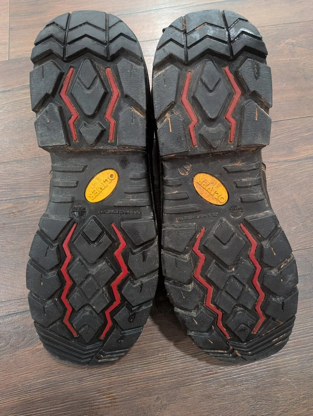 Oliver 55 Series 6'' Black Met Guard EH Safety Toe Boot Size 12